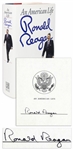 Ronald Reagan Signed First Edition of His Autobiography An American Life -- With PSA/DNA COA
